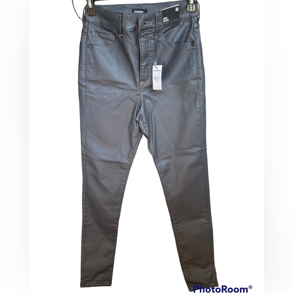 Express Women’s Jeans, New With Tags, Coated, size 0R